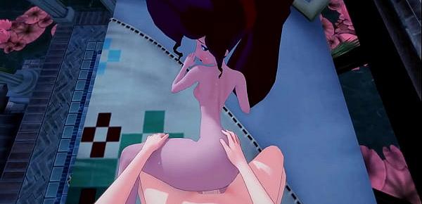  Megara getting fucked from your POV, gets side fucked until you cum in her pussy - Hercules Hentai.